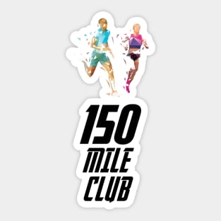 150 Mile Club Sticker